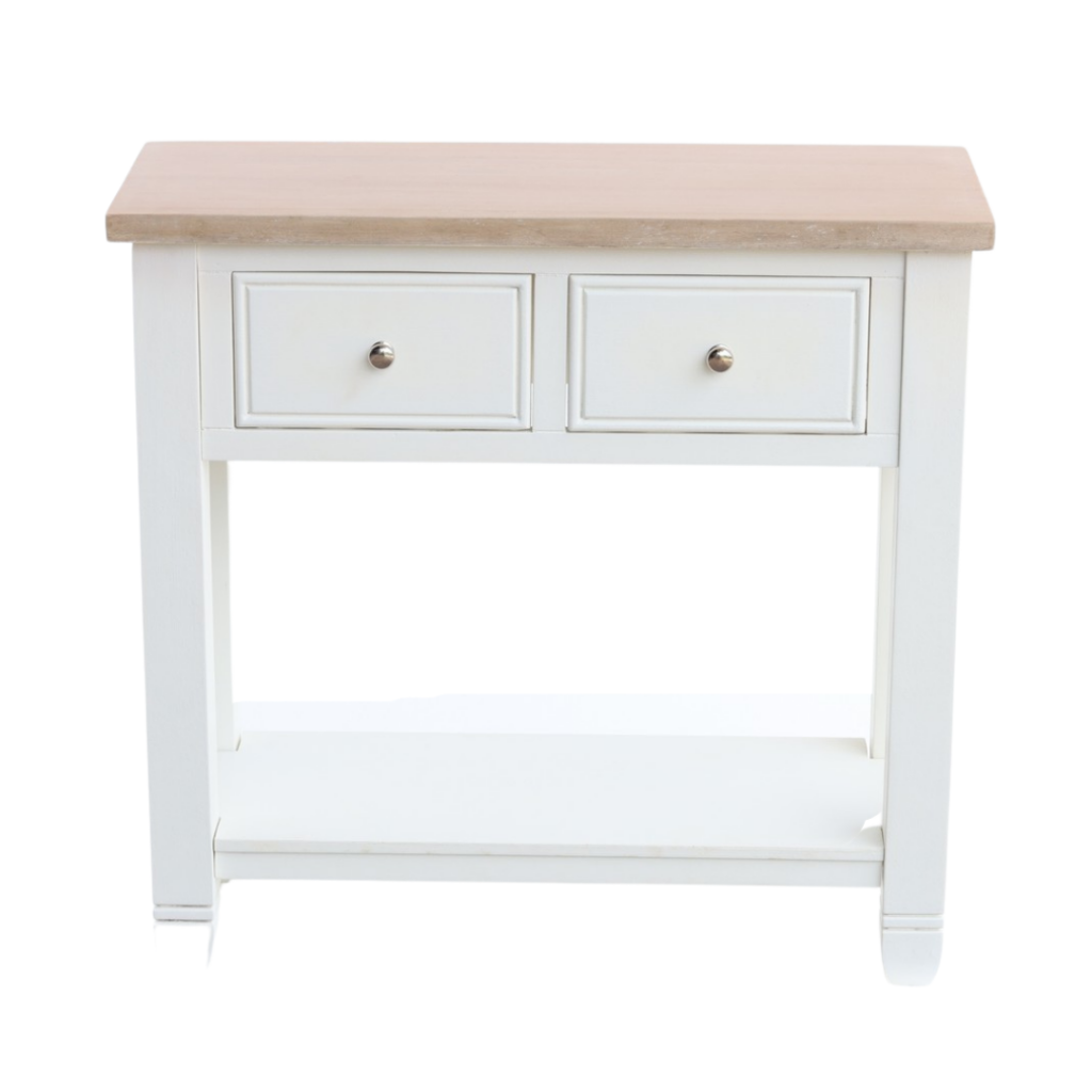 Cream Console Table